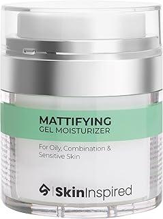 SkinInspired Mattifying Gel Face Moisturizer (50g)- For Oily, Combination and Sensitive Skin | Hydrating Ultra Light Oil Free Face Cream | Non Greasy | For Women & Men