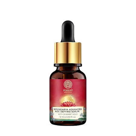 Forest Essentials Soundarya Anti Ageing Serum with 24K Gold | 12ML