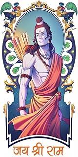 ASM Jai Shree Ram Tattoo with Image on Hand Waterproof Temporary Body Tattoo