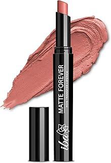 Iba Matte Forever Non-Transfer Lipstick for Women - 04 Best Friend | Matte Finish | Highly Pigmented, Smudge-proof & Lightweight | Non-Sticky and Non-Drying | Lip Makeup | 2g