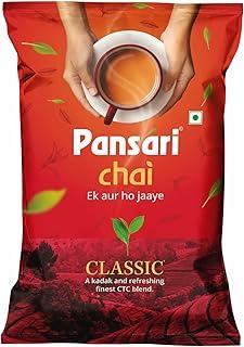 Pansari Classic Chai | 200g Pure Assam Tea Leaves | Bold, Full-Bodied Indian Tea | Perfect for Masala, Milk, or Black Chai | Single-Origin, Handpicked Freshness for a Rich Aroma and Flavor chaipatti
