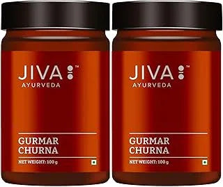 Jiva Gurmar Churna - Natural Sugar Destroyer For Blood Sugar Control | Reduces Sugar Cravings | Supports Weight Loss & Metabolic Health - 100g (Pack of 2)