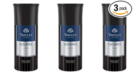 Amazeddeal Yardley London Elegance 3 Deo For Men Combo (Pack Of 3) | 3GMS