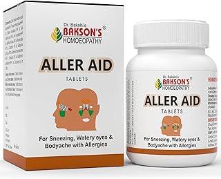 Dr. Bakshi's BAKSON'S HOMOEOPATHY ALLER AID TABLETS | For Sneezing and Watery Eyes | 75 Tablets