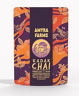 Amyra Farms Kadak Chai | Strong Black Tea | Assam CTC Chai Patti Blend | 250G