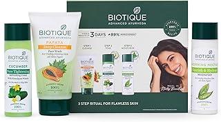 Biotique 3 Step Ritual for Flawless Skin Kit 390ml