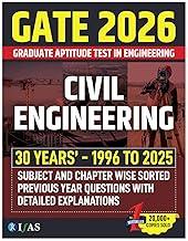GATE Civil Engineering 2026 Book | 30 Years Previous Year Solved Paper (1996-2025) | Best Seller PYQ for GATE Civil Engineering Exams in India | Section & Topic-wise Sorted Previous Years Question Papers with Detailed Solutions | IFAS Publications