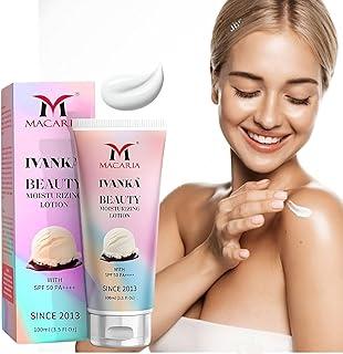 Ivanka Beauty Shea Cocoa Butter Body Lotion Cream with Deep Nourishing Lotion - moisturizer for face oily skin