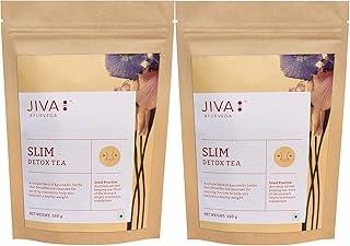 Jiva Slim Detox Tea - 150gm (Pack of 2) | 100% Pure & Natural | Helpful In Weight Loss | With Multi Benefits