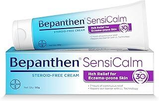 Bepanthen SensiCalm Cream For Face & Body, Worlds No.1 Skincare Brand, Itch Relief Cream For Eczema, Dry & Sensitive Skin 50g