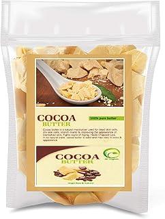 SK ORGANIC Natural Cocoa Butter For Beauty And Cosmetic The Best Skin Care (400 gm)