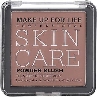 Make Up For Life Professional Skin Care Powder Blush, Brown, 11g