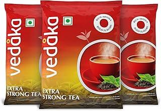 Vedaka Extra Strong Tea Powder | 1.5 Kg | Kadak Chai | Bold & Aromatic | Pack of 3, Each 500 G | Black Tea