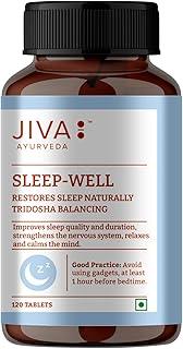 Jiva Sleep Well Tablet | Made of 100% Ayurvedic Formulation -120 Tablets (Pack of 1)