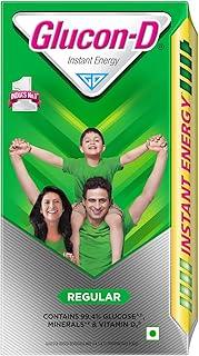 Glucon-D Regular Glucose Powder(1kg, Refill)| For Tasty Glucose Drink| Provides Instant Energy| Vitamin D2 Supports Immunity