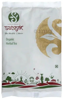 Satvyk Organic Herbal Tea packet of 100 gm tea