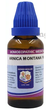 Father Muller Arnica Montana Drop 1M bottle of 30 ml drop