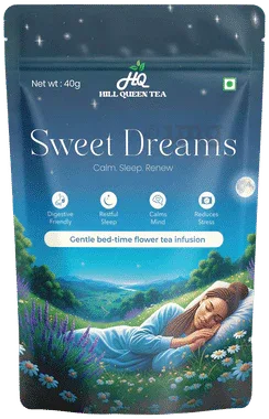 Hill Queen Tea Sweet Dreams Flower Tea packet of 40 gm flower