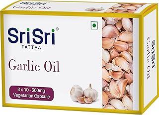 Sri Sri Tattva Garlic Oil Capsules, 15g (Pack of 1)