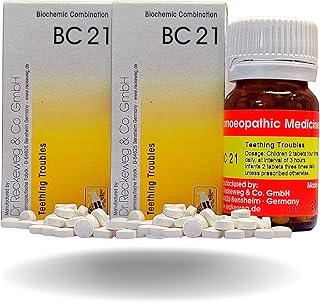 HOMEOLAV Bc 21 Teething Tablets Homeopathic || Pack Of 2