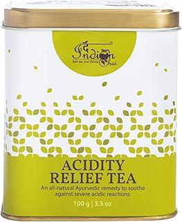 The Indian Chai - Acidity Relief Tea 100Gm, Herbal Tea Leaf With Milk Thistle, Anantmool, Guduchi, Bala, Relieves Acidity And Gas, Aids Digestion