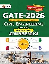 GKP GATE 2026 Civil Engineering | 26 Years’ Topic Wise Solved Papers (2000-2025) & PYQs| General Aptitude, Engineering Maths & Technical Section| With GATEflix Test Series