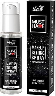 Iba Must Have Makeup Setting Spray, 100ml-Keeps Makeup Intact | Long Lasting Dewy Finish | Makeup Fixer Spray for Face | Enriched with Hyaluronic Acid, Coconut Water & Chamomile Extract | Alcohol-Free | Halal Certified & Vegan
