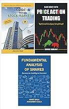 Stock Market Crash Course Books Combo : Price Action Trading + Fundamental Analysis + Stock Market Basics Guide