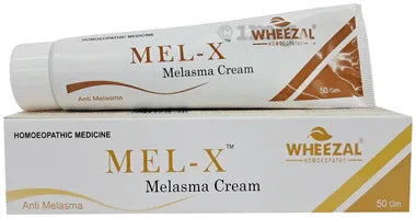 Wheezal Mel X Cream tube of 50 gm cream