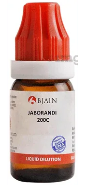 Bjain Jaborandi Dilution 200C bottle of 12 ml dilution