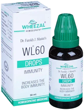 Wheezal WL60 Immunity Drop bottle of 30 ml drop