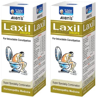 Allen's Laxil Drop (30ml Each) combo pack of 2 bottles