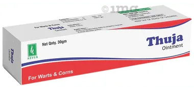 Adven Thuja Ointment tube of 30 gm ointment