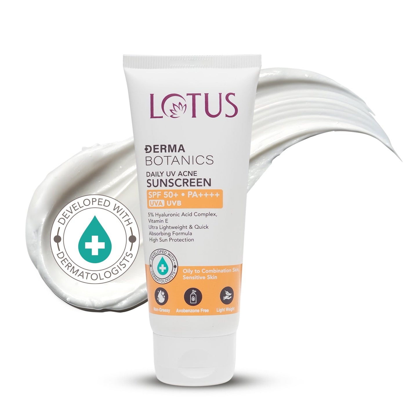 DermaBotanics Daily UV acne sunscreen SPF 50+ PA ++++