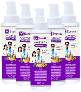 EverHa Ayurveda Hair Care Oil (100ml Each) 1 bottle