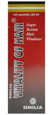Similia Rlpl Vitality of Hair (120ml Each) combo pack of 2 bottles