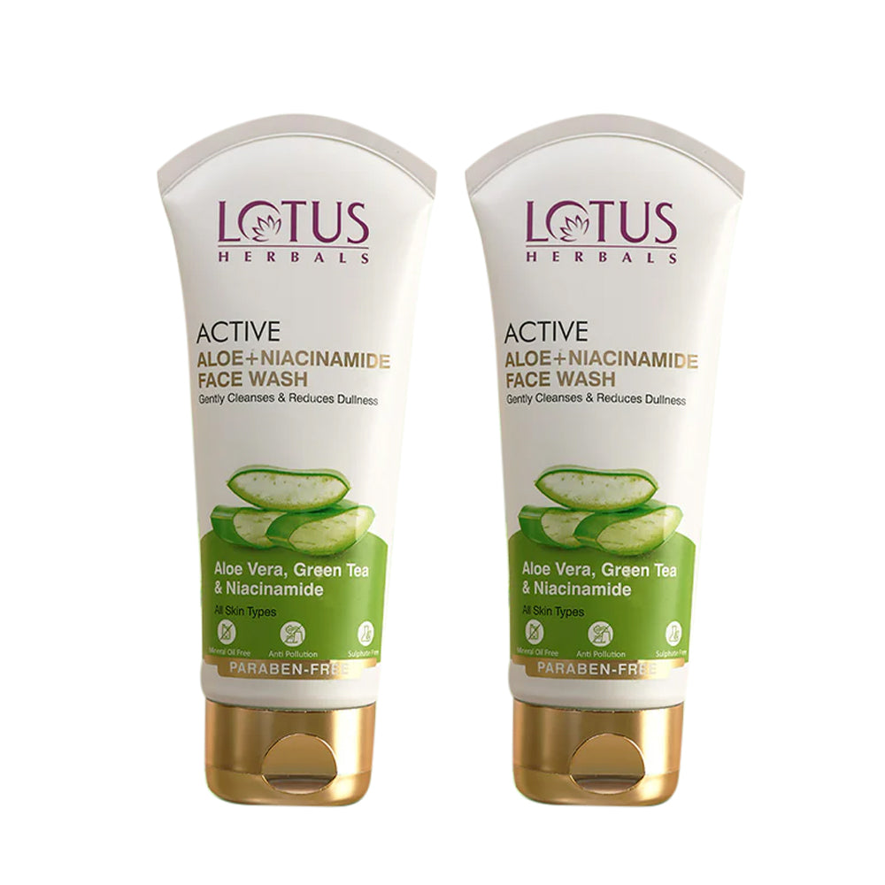 Active Aloe + Niacinamide Face Wash