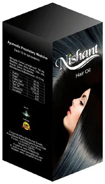 Indu Pharma Nishant Hair Oil bottle of 200 ml oil