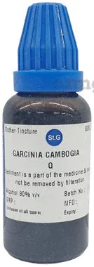 St. George’s Garcinia Cambogia Mother Tincture Q bottle of 30 ml mother tincture