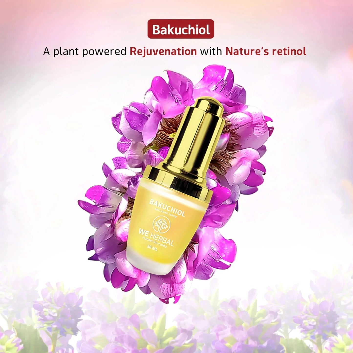BAKUCHIOL SERUM: Gentle, Ayurvedic Anti-Aging Potion