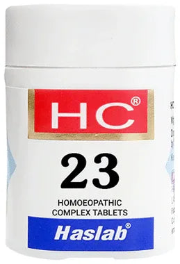 Haslab HC 23 Rhus Tox Complex Tablet bottle of 550 gm tablet