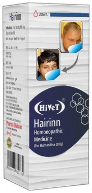 Hivet Hairinn Drop bottle of 30 ml drop