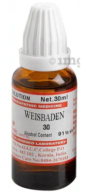 Similia Weisbaden Dilution 30 bottle of 30 ml dilution
