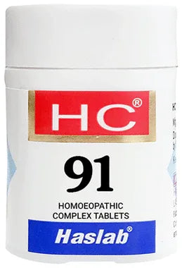 Haslab HC 91 Camphor Complex Tablet bottle of 550 gm tablet