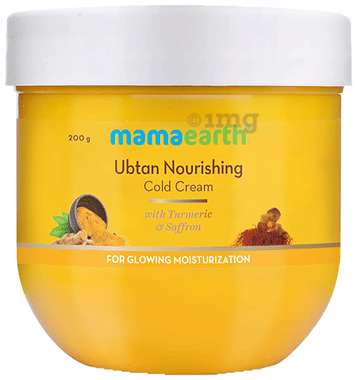 Mamaearth Ubtan Nourishing Cold Cream jar of 200 gm cream by Mamaearth – Shop authentic Mamaearth products. Free S/H Singapore, Dubai, Japan. Trusted since 2013, 50K+ orders