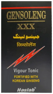 Haslab Gensoleng XXX Vigour Tonic bottle of 30 ml tonic