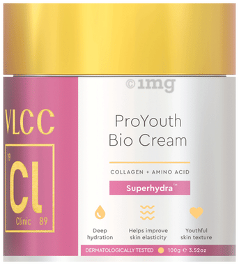 Combo Pack of VLCC Clinic ProYouth Bio Cream (100gm) & Macrofilm Clay Mask (50gm) combo pack of 2 bottles by VLCC – Shop authentic VLCC products. Free S/H Singapore, Dubai, Japan. Trusted since 2013, 50K+ orders worl