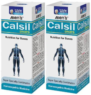Allen's Calsil Drops (30ml Each) combo pack of 2 bottles