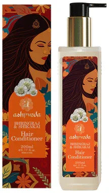 Ashpveda Bhringraj & Shikakai Hair Conditioner for Hair fall | Dryness | Dullness & Split-ends pump bottle of 200 ml conditioner