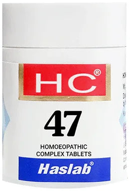 Haslab HC 47 Homoeo Vitamin-B Complex Tablet bottle of 20 gm tablet